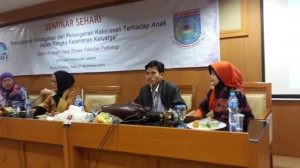 Ketua KPAI menjadi narasumber dalam kegiatan seminar sehari - Psikoedukasi Pencegahan dan Penanganan Kekerasan Terhadap Anak dalam Rangka Ketahanan Keluarga (1)