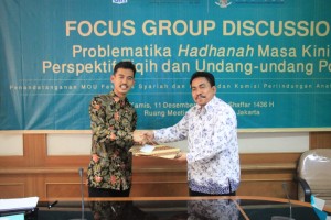 FDG tentang Problematika Hadhanah Masa Kini Perspektif Fiqih dan Undang-undang Positif dan Penandatanganan MOU KPAI dengan Fakultas Syariah dan Hukum (5)