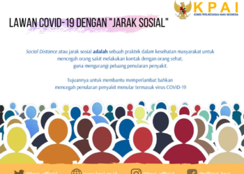 LAWAN COVID -19 DENGAN “JARAK SOSIAL”