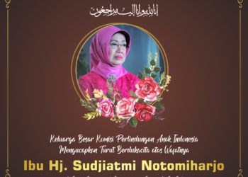 Kami menyampaikan duka mendalam atas wafatnya Ibu Hj. Sudjiatmi Notomihardjo, Ibunda Bapak Presiden Joko Widodo