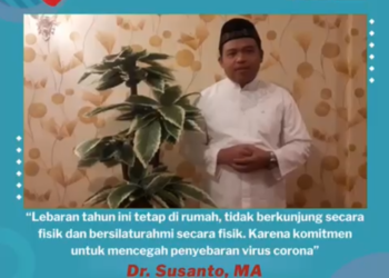 Lebaran Tahun ini tetap di rumah.