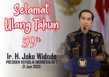 Komisi Perlindungan Anak Indonesia mengucapkan Selamat Ulang Tahun yang ke-59 Presiden RI DeskripsiIr. H. Joko Widodo