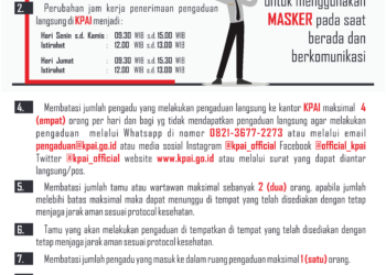 PENGUMUMAN KEBIJAKAN TERKAIT LAYANAN PERKANTORAN  DALAM TATANAN NORMAL BARU (NEW NORMAL)