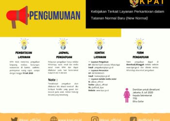 PENGUMUMAN Kebijakan Terkait Layanan Perkantoran dalam Tatanan Normal Baru (New Normal)
