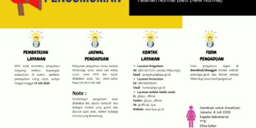 PENGUMUMAN Kebijakan Terkait Layanan Perkantoran dalam Tatanan Normal Baru (New Normal)