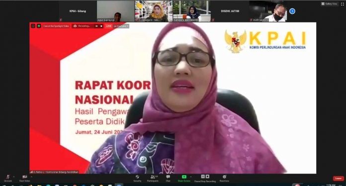 KPAI Rilis Hasil Pengawasan dan Pengaduan PPDB Tahun 2020 Dalam Rapat Koordinasi Nasional