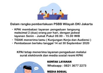 PENGUMUMAN PEMBATASAN LAYANAN LANGSUNG