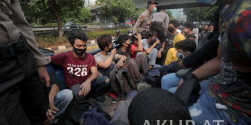 3.565 Anak Ditahan karena Ikut Demo Tolak UU Ciptaker