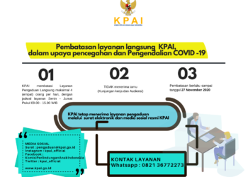 Pembatasan Layanan Langsung KPAI