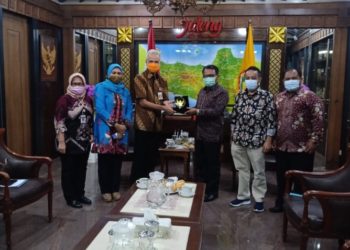 KETUA KPAI SILATURAHMI DENGAN GUBERNUR JAWA TENGAH  UNTUK PENGUATAN PENGAWASAN PERLINDUNGAN ANAK