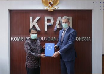 KETUA KPAI MENERIMA AUDIENSI DUTA BESAR UNI EROPA – MEMBAHAS HAK ASASI MANUSIA DAN DEMOKRASI