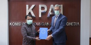 KETUA KPAI MENERIMA AUDIENSI DUTA BESAR UNI EROPA – MEMBAHAS HAK ASASI MANUSIA DAN DEMOKRASI