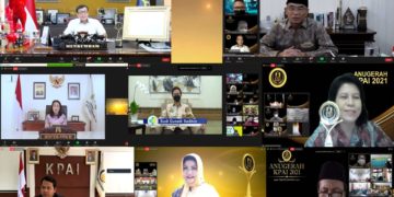 ANUGERAH KPAI 2021 : SEBAGAI BENTUK APRESIASI TERHADAP STAKEHOLDER YANG MEMILIKI KOMITMEN, INOVASI DAN TELAH BERKONTRIBUSI AKTIF TERKAIT PERLINDUNGAN ANAK