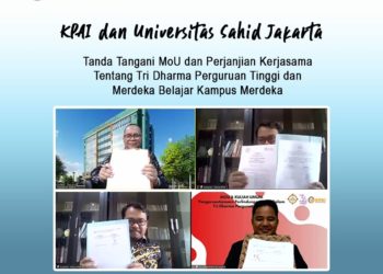 KPAI DENGAN UNIVERSITAS SAHID MENANDATANGANI NOTA KESEPAHAMAN TENTANG TENTANG TRI DHARMA PERGURUAN TINGGI DAN MERDEKA BELAJAR KAMPUS MERDEKA