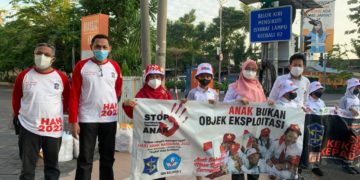 PARTISIPASI ANAK-ANAK SURABAYA DALAM MENYUARAKAN HAK DI HARI ANAK NASIONAL 2022