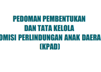 Pedoman Pembentukan dan Tata Kelola KPAD