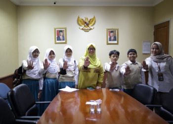 KPAI MENERIMA KUNJUNGAN SD PLUS ISLAMIC VILLAGE KARAWACI