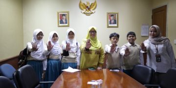 KPAI MENERIMA KUNJUNGAN SD PLUS ISLAMIC VILLAGE KARAWACI