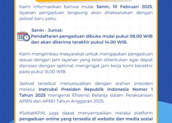 PENGUMUMAN RESMI PERUBAHAN JAM LAYANAN PENGADUAN LANGSUNG