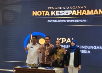 KPAI dan KP2MI Tandatangani Nota Kesepahaman Sinergitas Pelindungan Anak Pekerja Migran