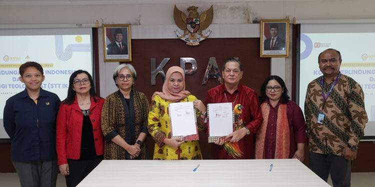 KPAI dan STT IKAT Teken MoU & PKS: Susun Modul Pendidikan Agama Kristen Berbasis Hak Anak