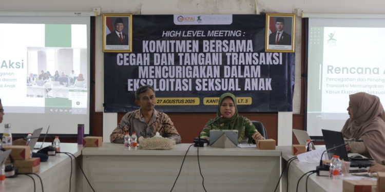 KPAI Bersama OJK, BI, dan PPATK Bahas Pencegahan Transaksi Mencurigakan ESA